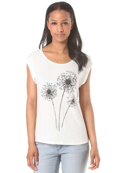 Armedangels Anika Dandelion - Bianco Donna Estate T-Shirts (O6325)
